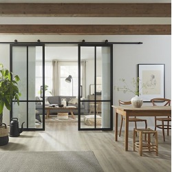 Industrial sliding door 4DA