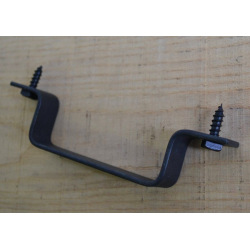 Black industrial pull handle Loman