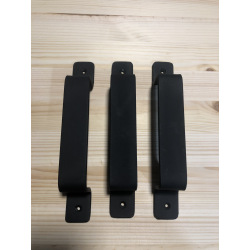 Black industrial pull handle Loman