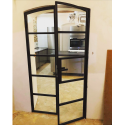 steel half round interior...