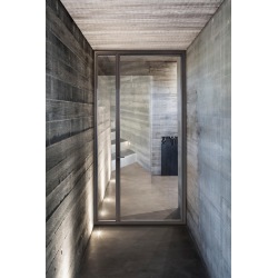 Steel glass exterior doors