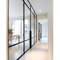 Steel industrial interior...