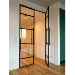 Steel interior door in...