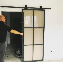 Industrial sliding door...