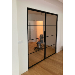 Steel interior door in...