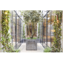 steel exterior terrace