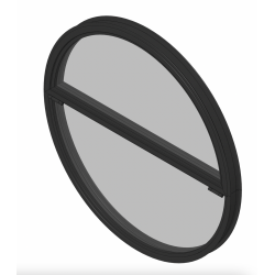 Circular opening exterior...