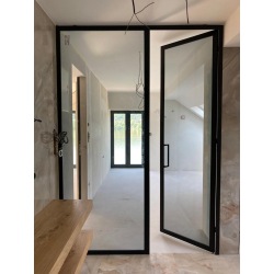 Crittall black door Fabrik 33