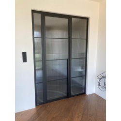 Steel industrial interior...