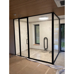 Steel office partition /...