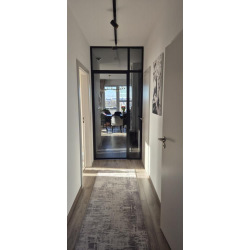 Interior steel single door...