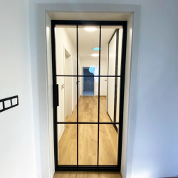 Steel sliding door for...