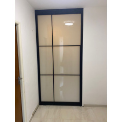 Pivot steel interior door...