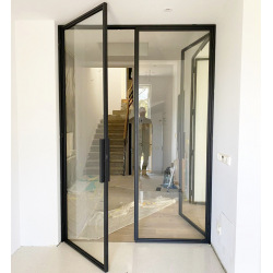 Crittall black door Fabrik 44