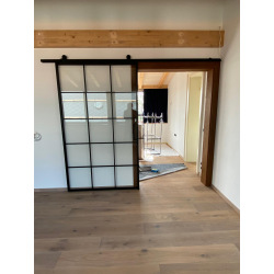 Retro sliding door with...