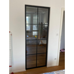 Steel industrial interior...