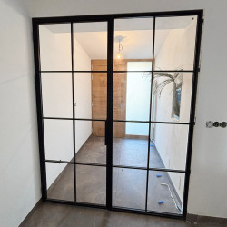 Interior double door...