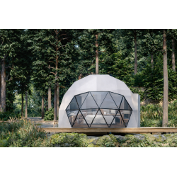 Glamping tent Iglu white 28m2