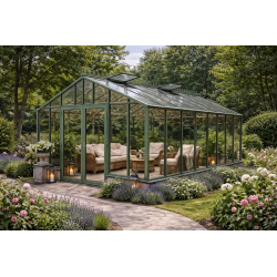 aluminum garden greenhouse...