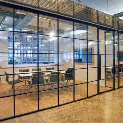 Office industrial glass...