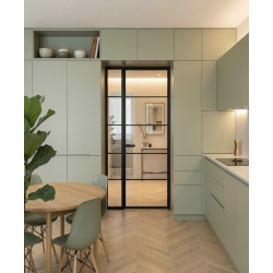 Interior double door...